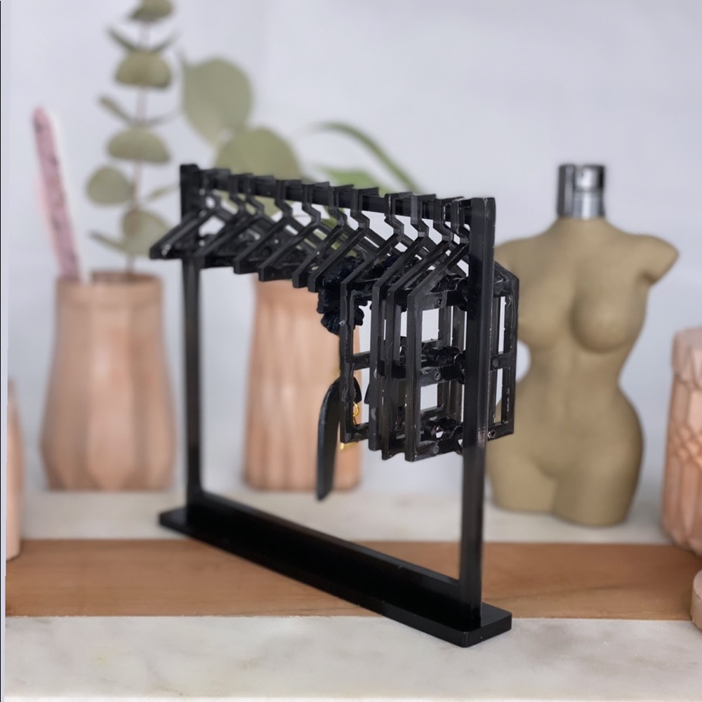 Jewelry Organizer- Earring Rack with Hangers